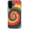 Liquid Blue Tie Dye - Rasta Spiral iPhone 17 Clear Case