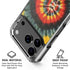 Liquid Blue Tie Dye - Rasta Spiral iPhone 18 Pro Clear Case