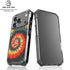 Liquid Blue Tie Dye - Rasta Spiral iPhone 18 Pro Clear Case