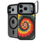 Liquid Blue Tie Dye - Rasta Spiral iPhone 18 Pro Max Kickstand Case