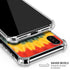 Liquid Blue Tie Dye - Rasta Spiral iPhone X/XS Clear Case