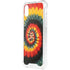 Liquid Blue Tie Dye - Rasta Spiral iPhone XS Clear Case