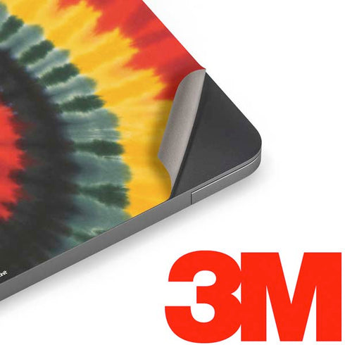 Liquid Blue Tie Dye - Rasta Spiral Apple MacBook Air Skin