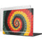 Liquid Blue Tie Dye - Rasta Spiral MacBook Pro 14in (2021-24) Case plus Skin