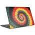 Liquid Blue Tie Dye - Rasta Spiral MacBook Skins