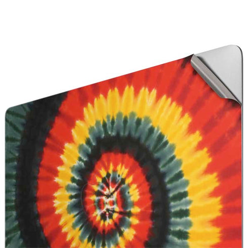 Liquid Blue Tie Dye - Rasta Spiral Apple MacBook Pro 16-inch Skin