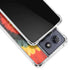 Liquid Blue Tie Dye - Rasta Spiral Moto G 5G (2025) Clear Case