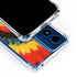 Liquid Blue Tie Dye - Rasta Spiral Moto G Play 4G (2024) Clear Case