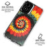 Liquid Blue Tie Dye - Rasta Spiral Moto G Power 5G (2024) Clear Case