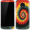 Liquid Blue Tie Dye - Rasta Spiral Moto G6 Skin