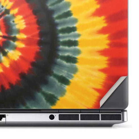 Liquid Blue Tie Dye - Rasta Spiral Dell Precision Skin