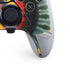 Liquid Blue Tie Dye - Rasta Spiral PS5 DualSense Edge Pro Controller Skin