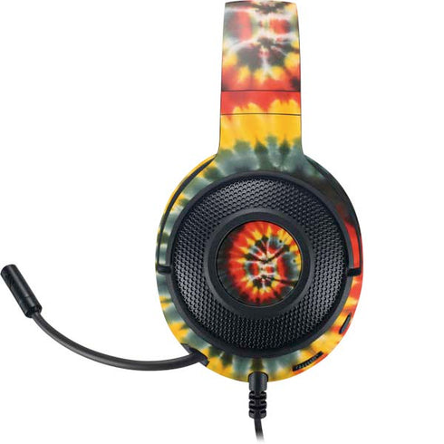 Liquid Blue Tie Dye - Rasta Spiral Razer Kraken X Skin