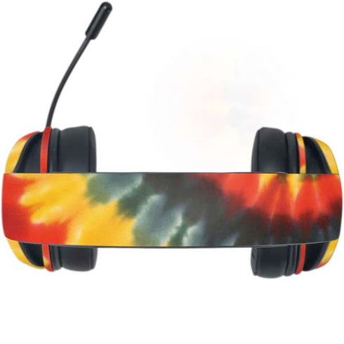 Liquid Blue Tie Dye - Rasta Spiral Razer Kraken X Skin
