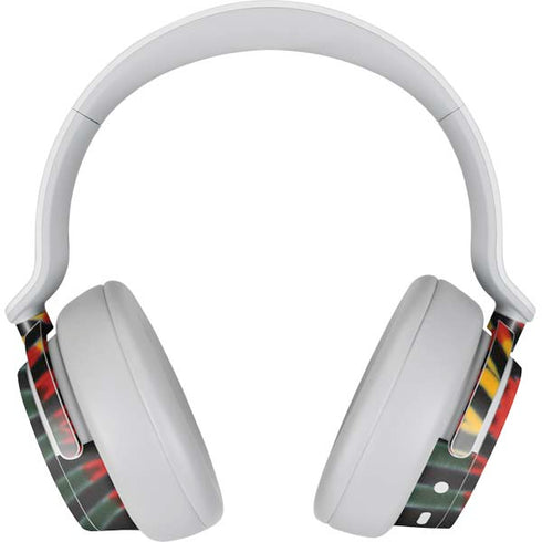 Liquid Blue Tie Dye - Rasta Surface Headphones Skin
