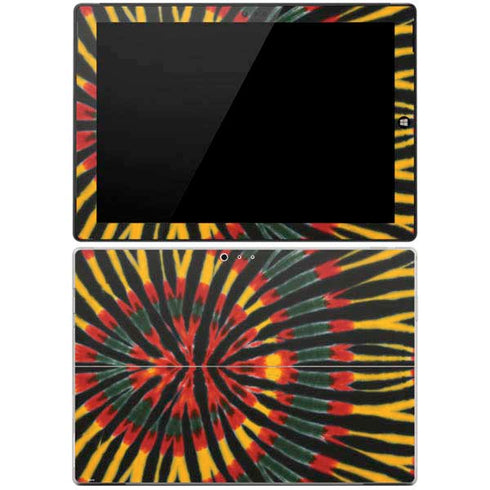Liquid Blue Tie Dye - Rasta Surface Pro 3 Skin