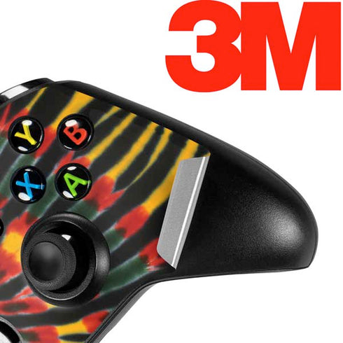 Liquid Blue Tie Dye - Rasta Xbox One S All-Digital Edition Bundle Skin