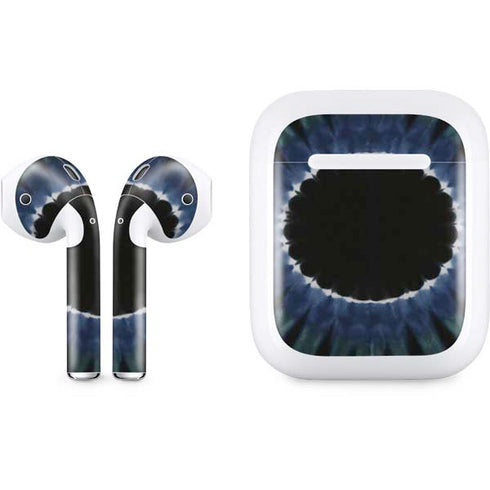 Liquid Blue Tie Dye - Sunflower Apple AirPods Skin