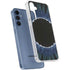 Liquid Blue Tie Dye - Sunflower Galaxy A35 5G Clear Case