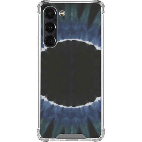 Liquid Blue Tie Dye - Sunflower Galaxy S24 FE Clear Case