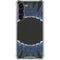 Liquid Blue Tie Dye - Sunflower Galaxy S24 FE Clear Case