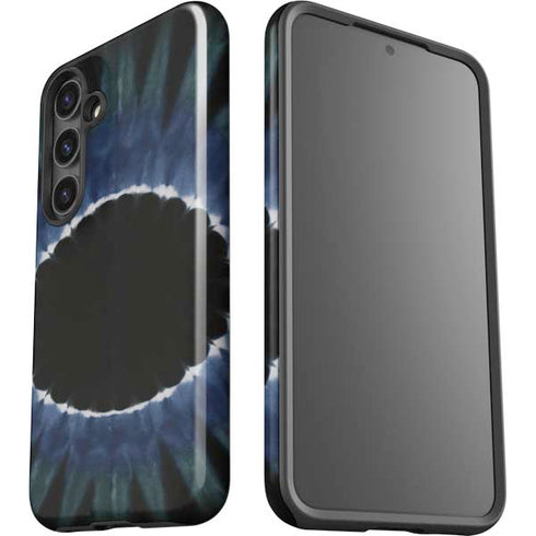 Liquid Blue Tie Dye - Sunflower Galaxy S25 Impact Case