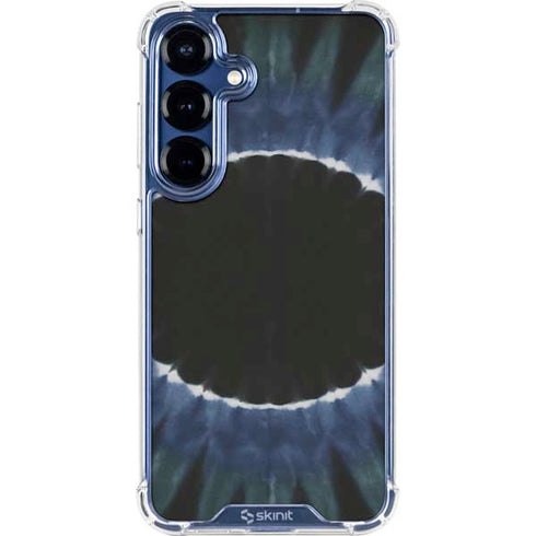 Liquid Blue Tie Dye - Sunflower Galaxy S25 Clear Case