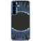 Liquid Blue Tie Dye - Sunflower Galaxy S25 Clear Case