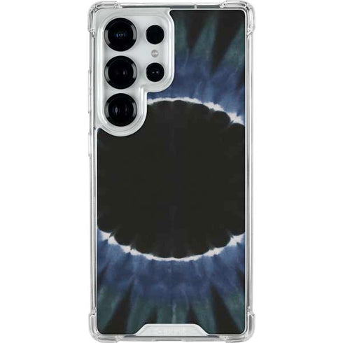 Liquid Blue Tie Dye - Sunflower Galaxy S25 Ultra Clear Case