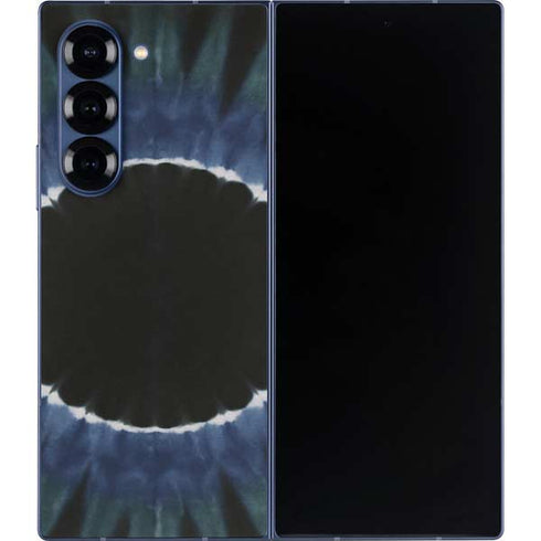 Liquid Blue Tie Dye - Sunflower Galaxy Z Fold6 Skin