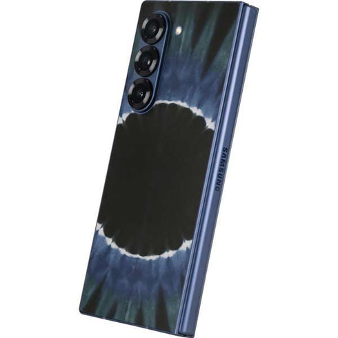 Liquid Blue Tie Dye - Sunflower Galaxy Z Fold6 Skin