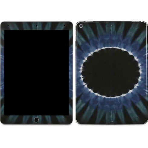 Liquid Blue Tie Dye - Sunflower iPad Skins