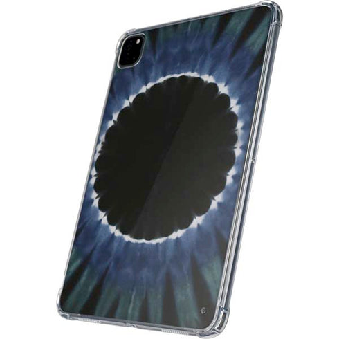 Liquid Blue Tie Dye - Sunflower iPad Pro 11in (2024) Clear Case