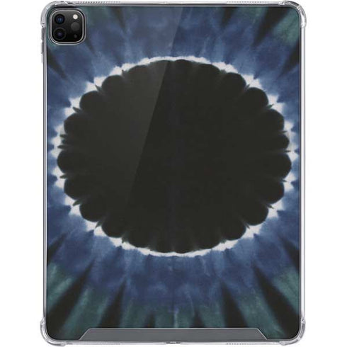 Liquid Blue Tie Dye - Sunflower iPad Cases