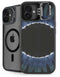 Liquid Blue Tie Dye - Sunflower iPhone 16 Kickstand Case