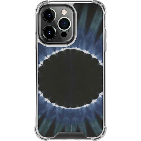 Liquid Blue Tie Dye - Sunflower iPhone 16 Pro Clear Case