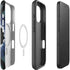 Liquid Blue Tie Dye - Sunflower iPhone 16 Pro Magsafe Impact Case