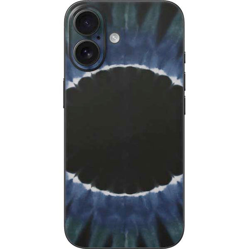 Liquid Blue Tie Dye - Sunflower iPhone 16 Skin