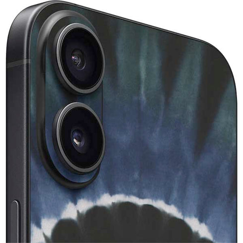 Liquid Blue Tie Dye - Sunflower iPhone 16 Skin