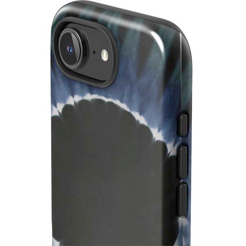 Liquid Blue Tie Dye - Sunflower iPhone 16e Impact Case