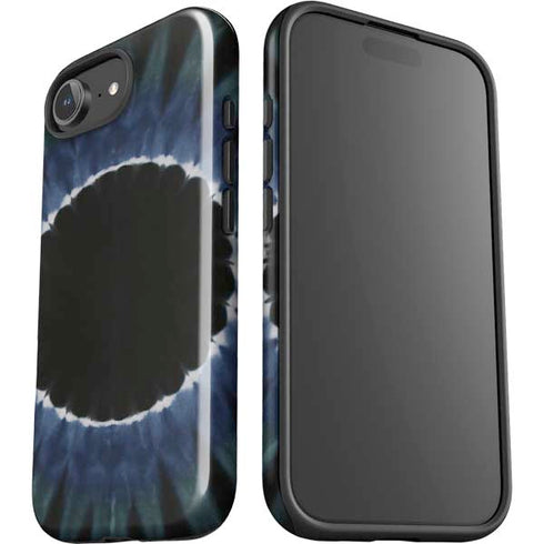 Liquid Blue Tie Dye - Sunflower iPhone 16e Impact Case