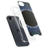 Liquid Blue Tie Dye - Sunflower iPhone 16e MagSafe Case