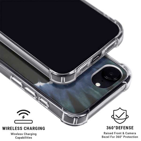 Liquid Blue Tie Dye - Sunflower iPhone 16e MagSafe Case