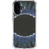 Liquid Blue Tie Dye - Sunflower iPhone 17 Clear Case