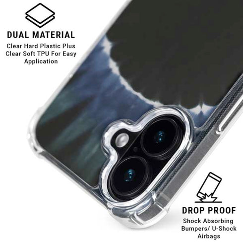 Liquid Blue Tie Dye - Sunflower iPhone 17 MagSafe Case