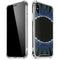 Liquid Blue Tie Dye - Sunflower iPhone X/XS Clear Case