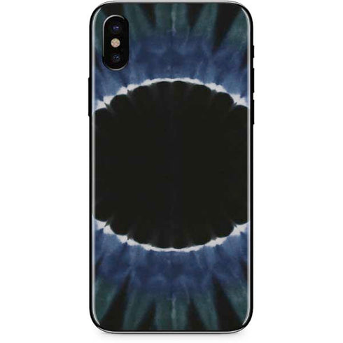 Liquid Blue Tie Dye - Sunflower iPhone XS Max Skin