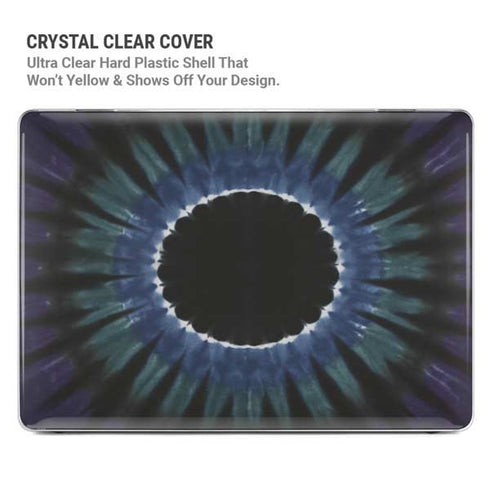 Liquid Blue Tie Dye - Sunflower MacBook Pro 14in (2021-24) Case plus Skin