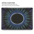 Liquid Blue Tie Dye - Sunflower MacBook Pro 14in (2021-24) Case plus Skin