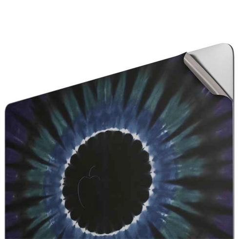 Liquid Blue Tie Dye - Sunflower Apple MacBook Pro 16-inch Skin